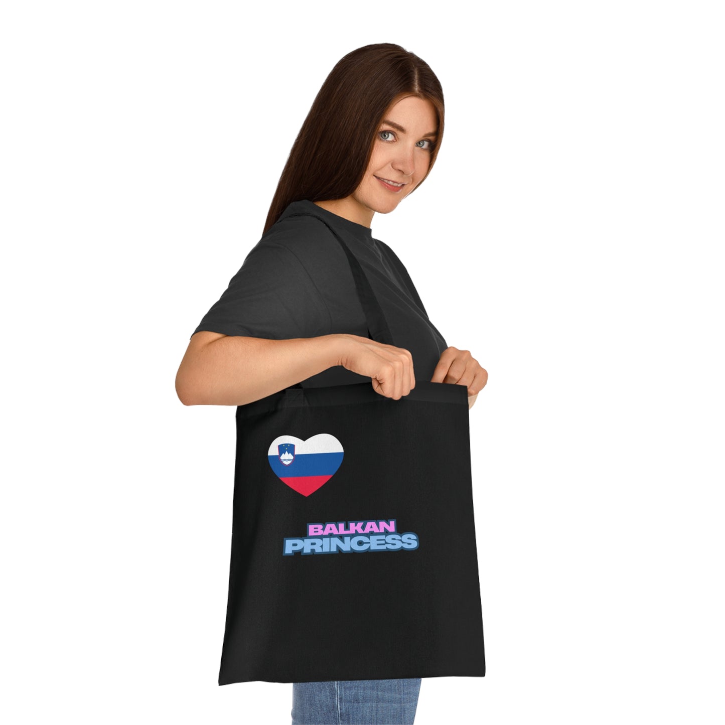 Slovenia Cotton Tote Bag - Stylish and Fun for Everyday Use