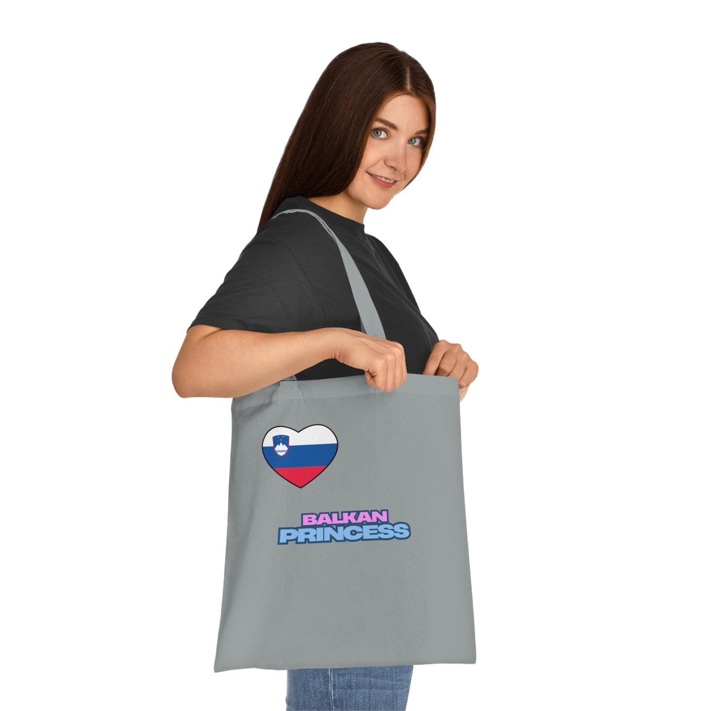 Slovenia Cotton Tote Bag - Stylish and Fun for Everyday Use