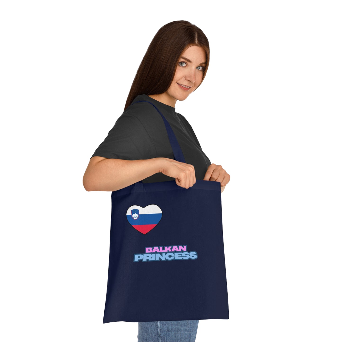 Slovenia Cotton Tote Bag - Stylish and Fun for Everyday Use