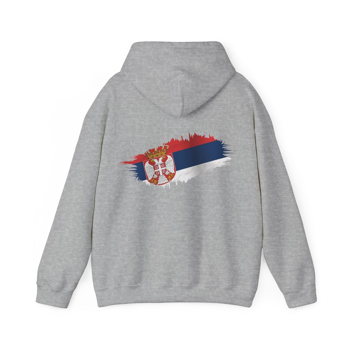 Hooded Sweatshirt - Balkan Princess Logo with Serbian Flag