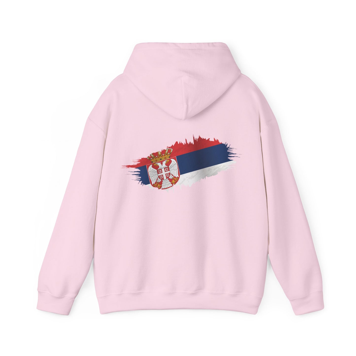 Hooded Sweatshirt - Balkan Princess Logo with Serbian Flag