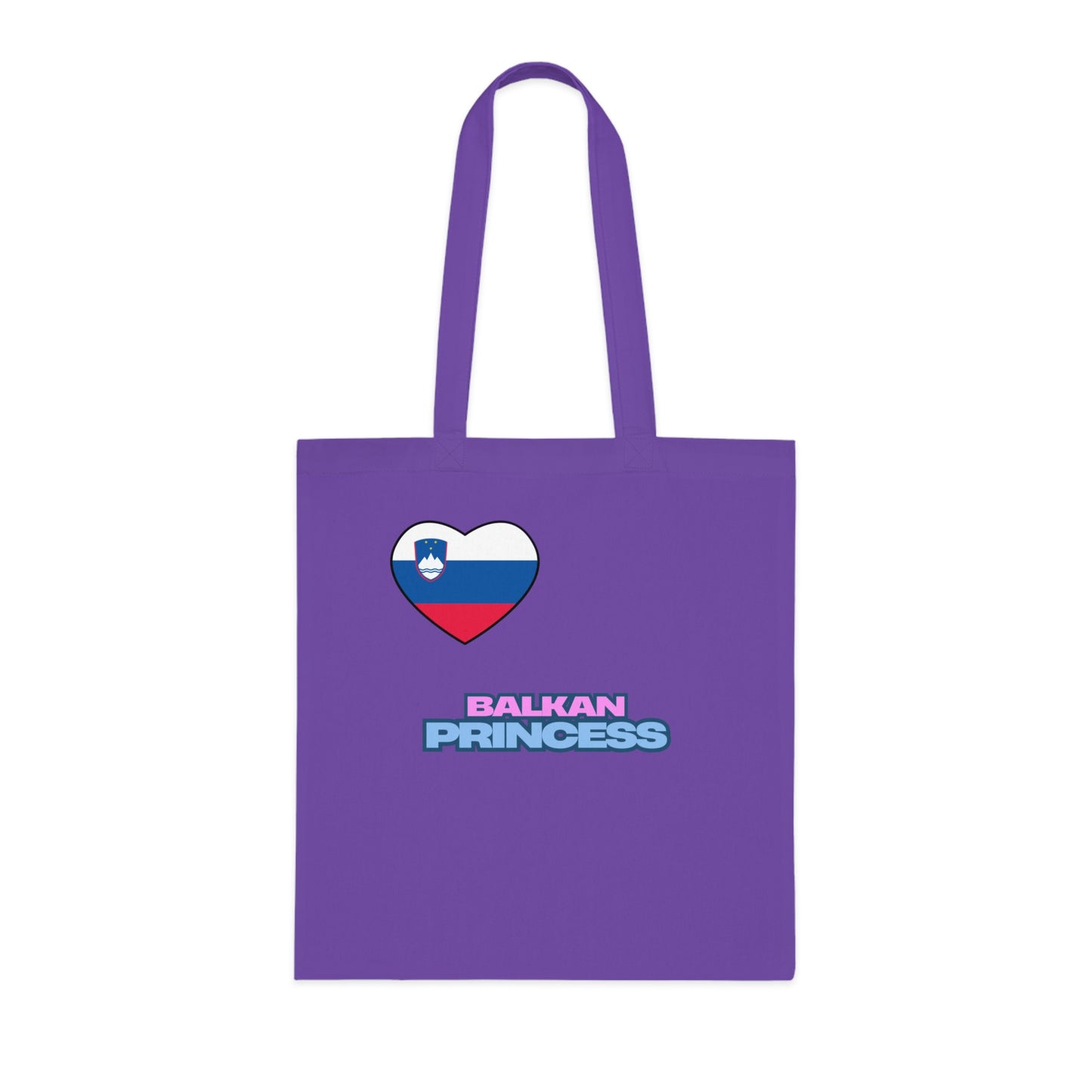 Slovenia Cotton Tote Bag - Stylish and Fun for Everyday Use