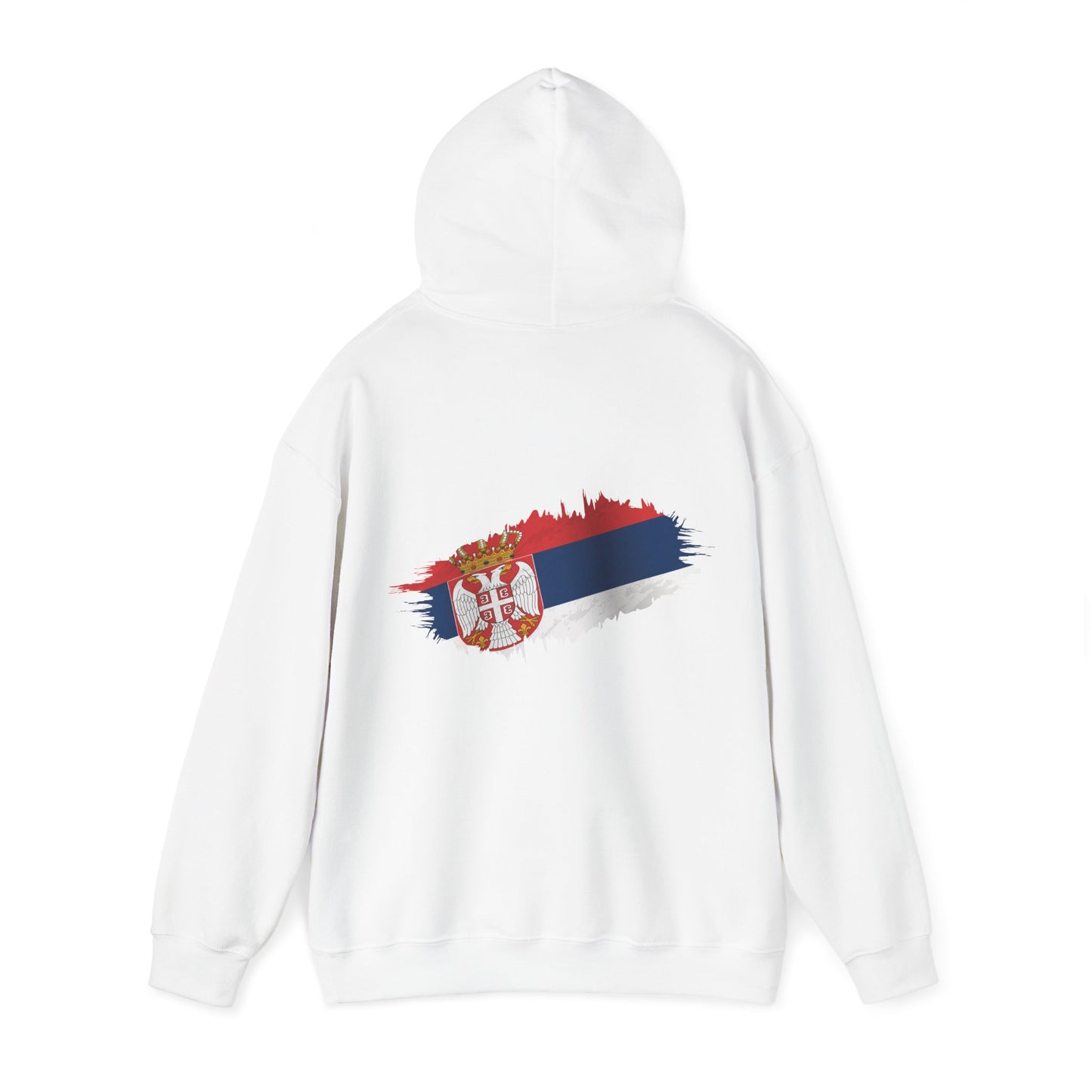 Hooded Sweatshirt - Balkan Princess Logo with Serbian Flag