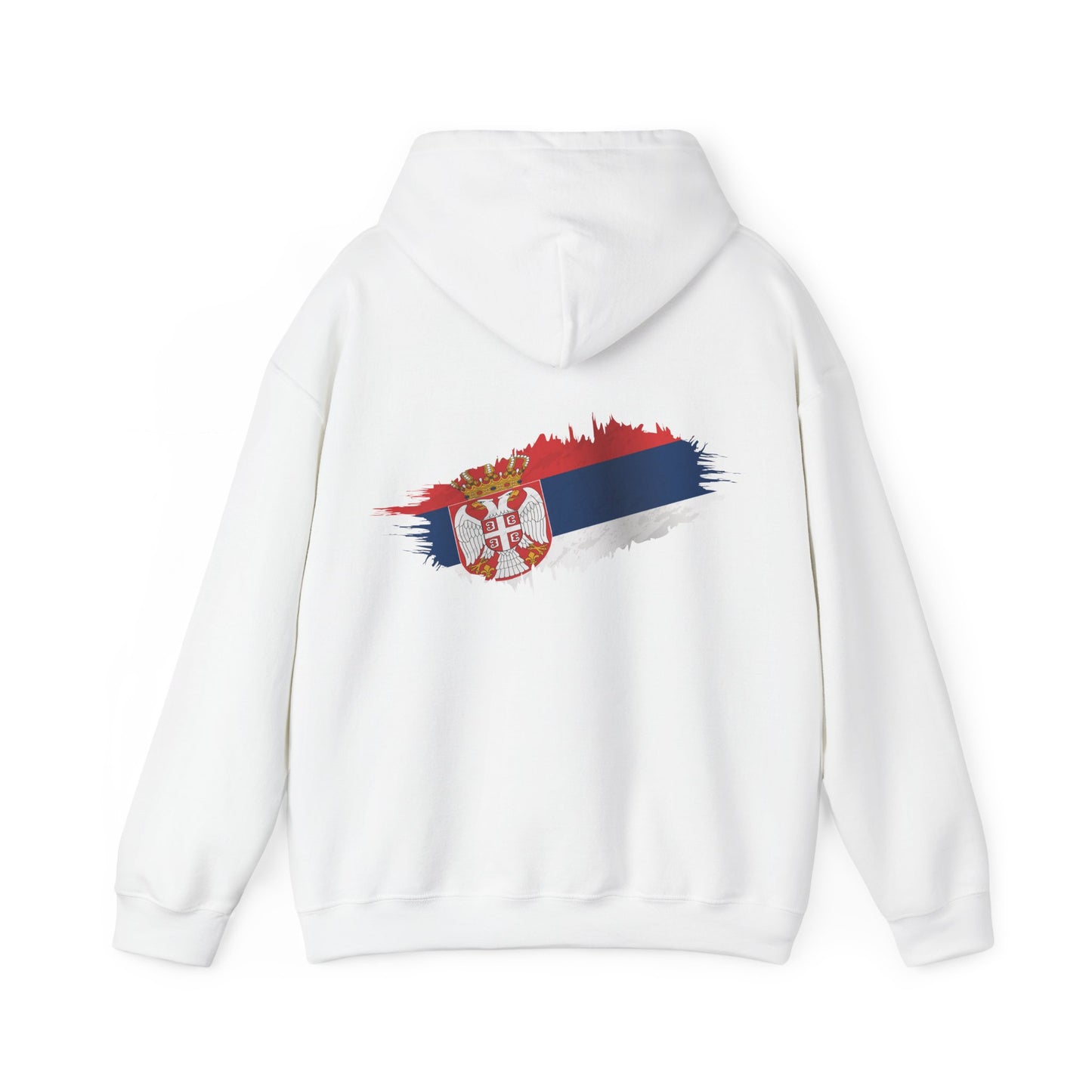 Hooded Sweatshirt - Balkan Princess Logo with Serbian Flag