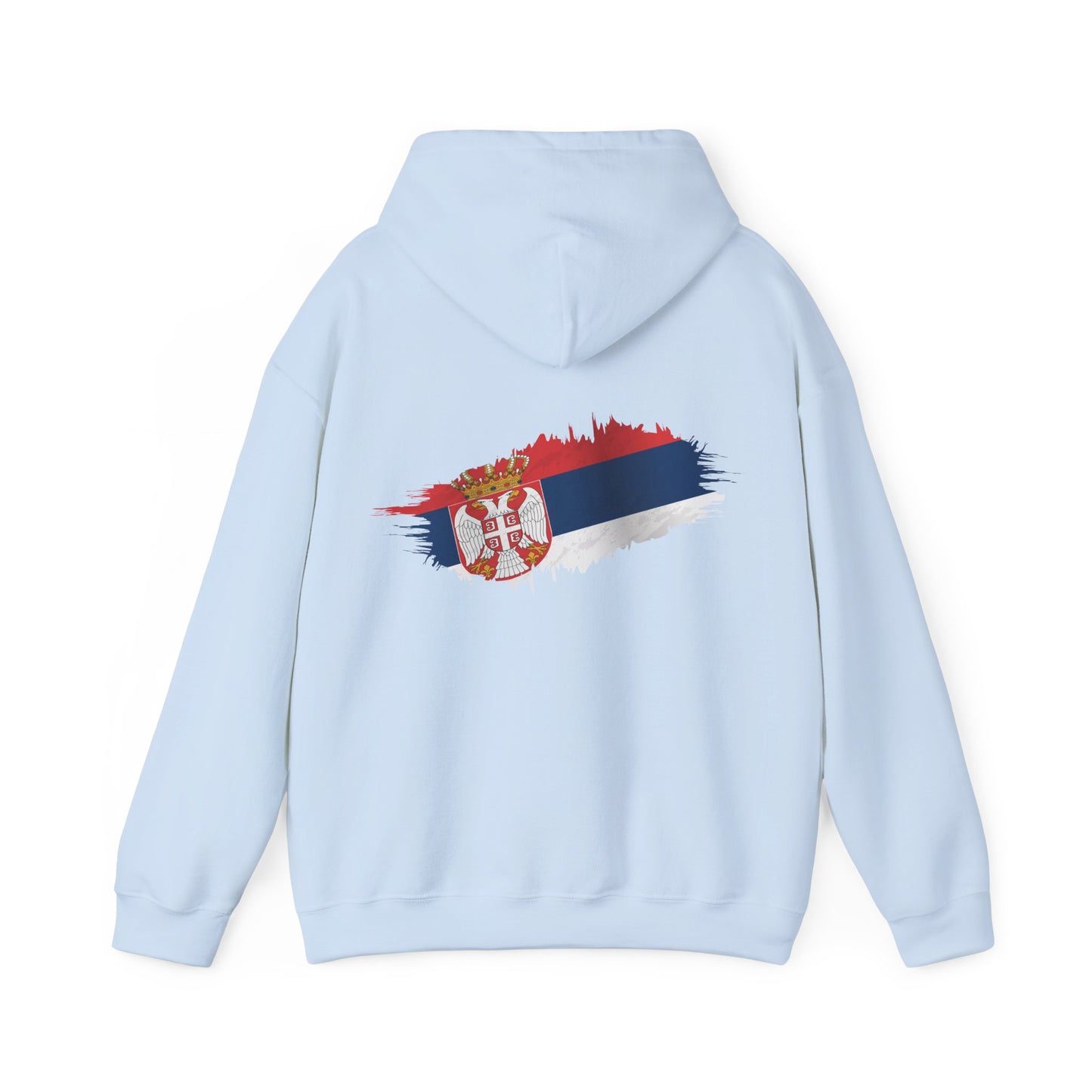 Hooded Sweatshirt - Balkan Princess Logo with Serbian Flag