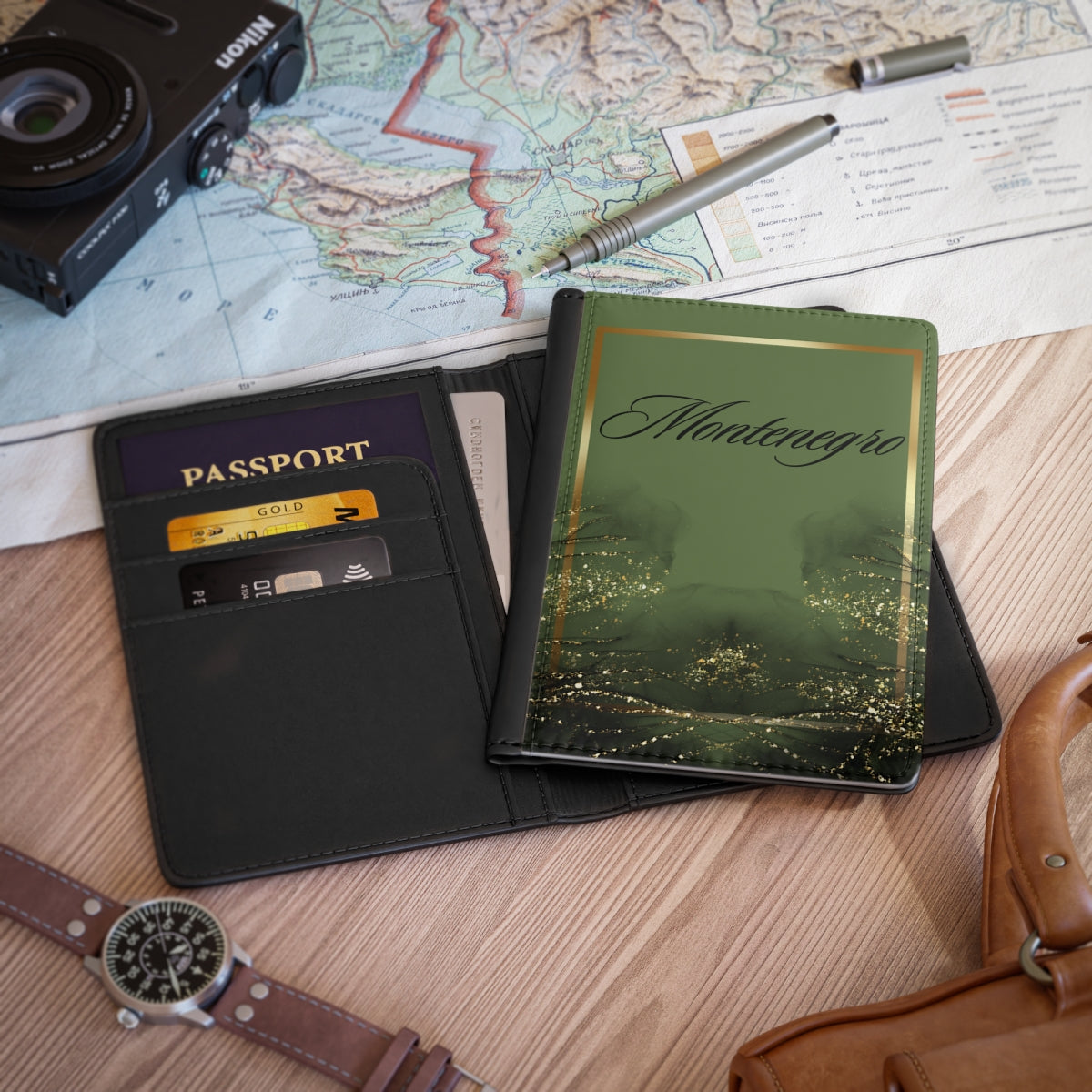 Stylish Passport Cover - Travel Accessory